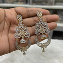 Hira Collection Sparkling American Diamond Dangles Earrings For parties
