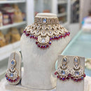 Hira Collection Traditional Kundan And Beads Choker Necklace Set