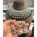 Hira Collections Ethnic Glow Pota And Pearl Necklace Set