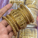 Hira Collections Sparkle Glow Crystal And Austrian Stone Bangles Set