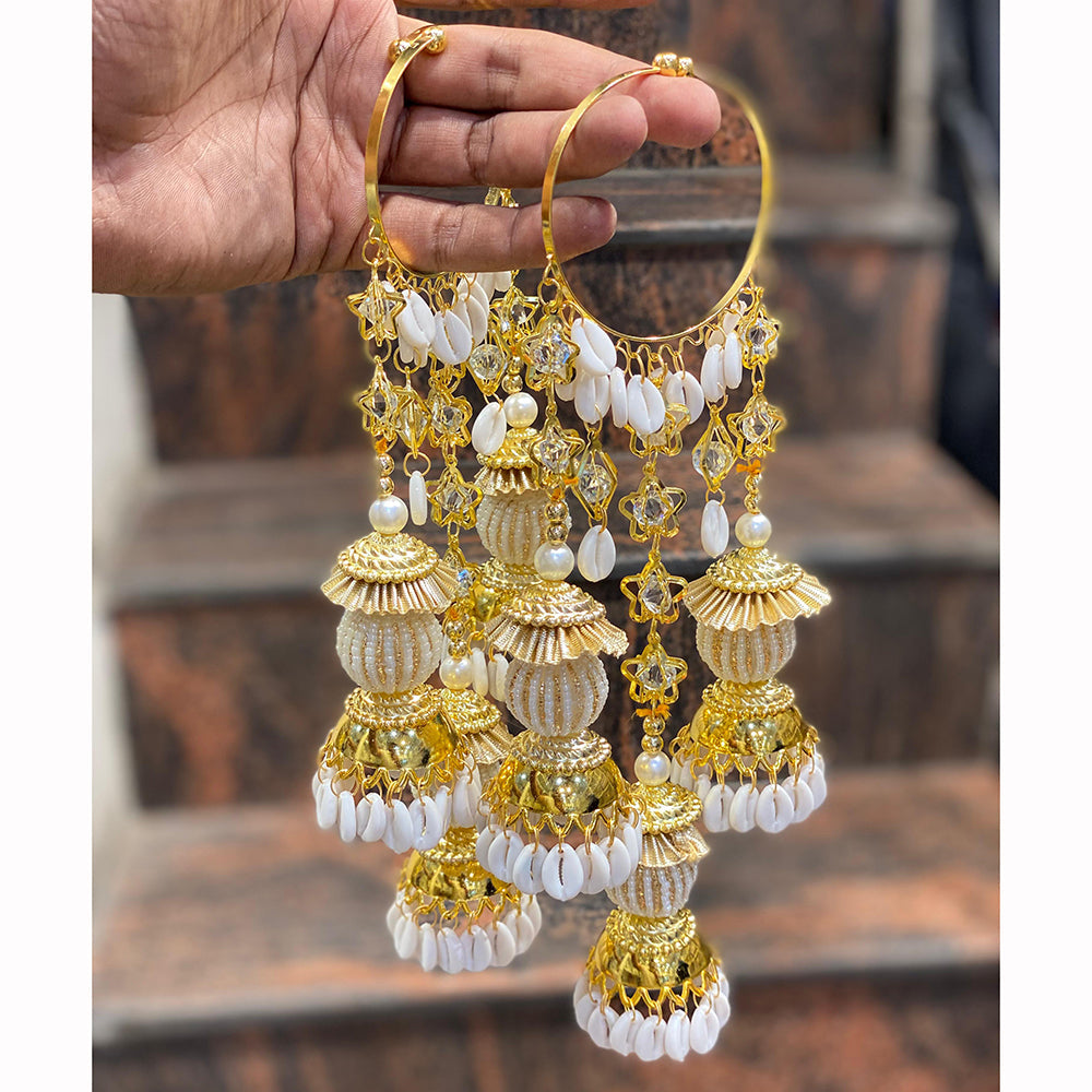 Designer Shell Kalire for Brides – Hira Collections Exclusive Handmade Jewelry