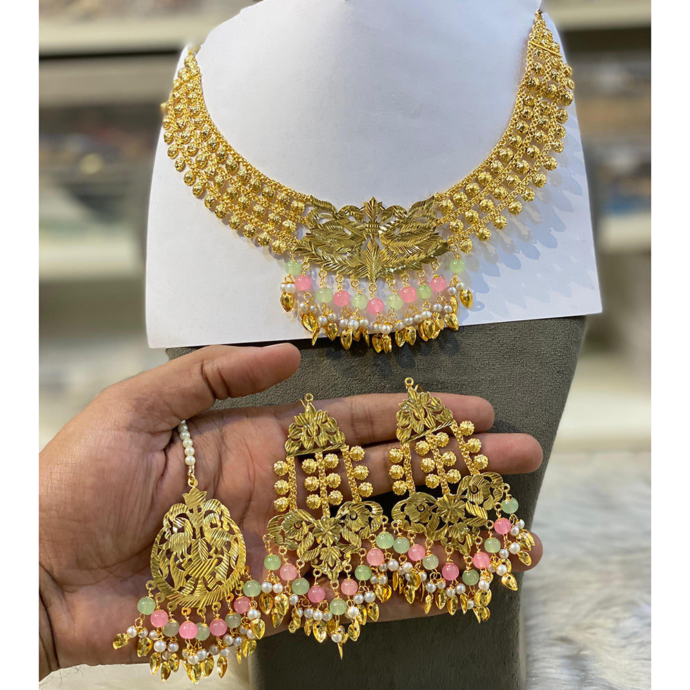 Hira Collection Classic Ethnic Traditional Necklace Set