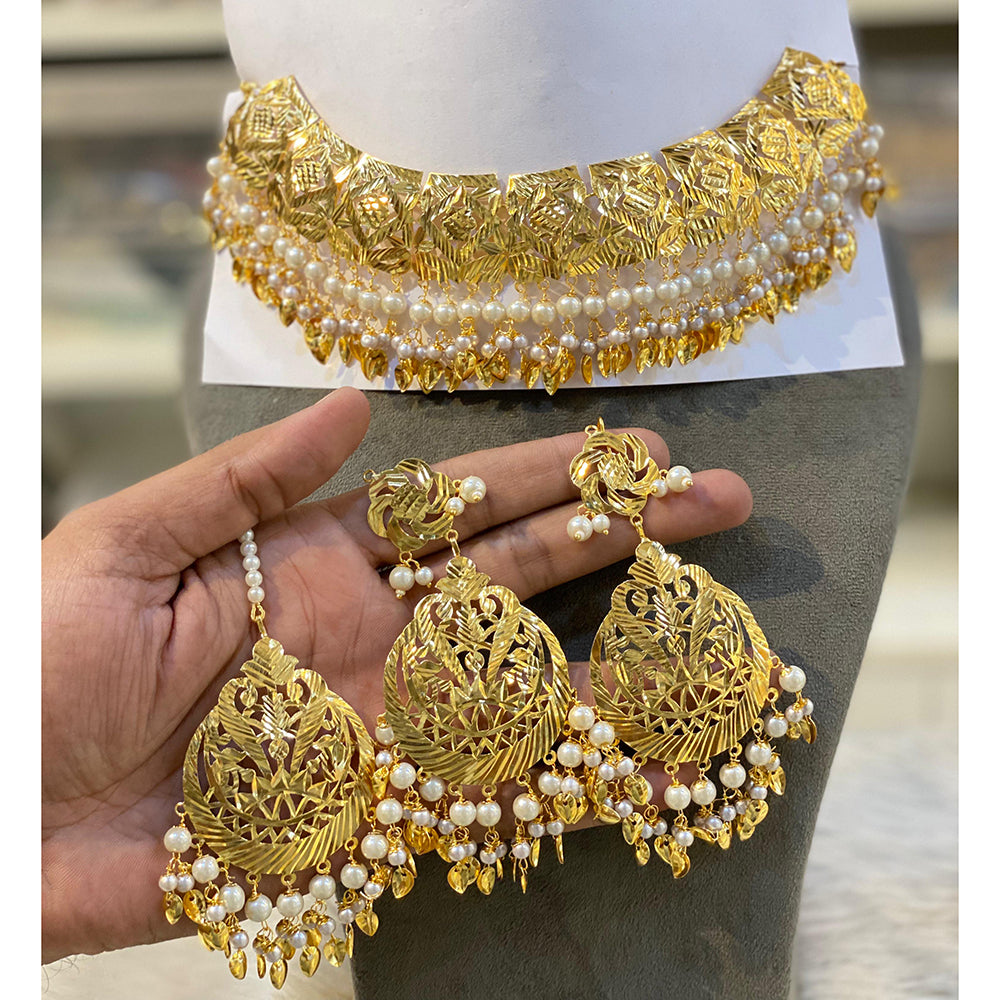 Hira Collection Classic Ethnic Traditional Necklace Set
