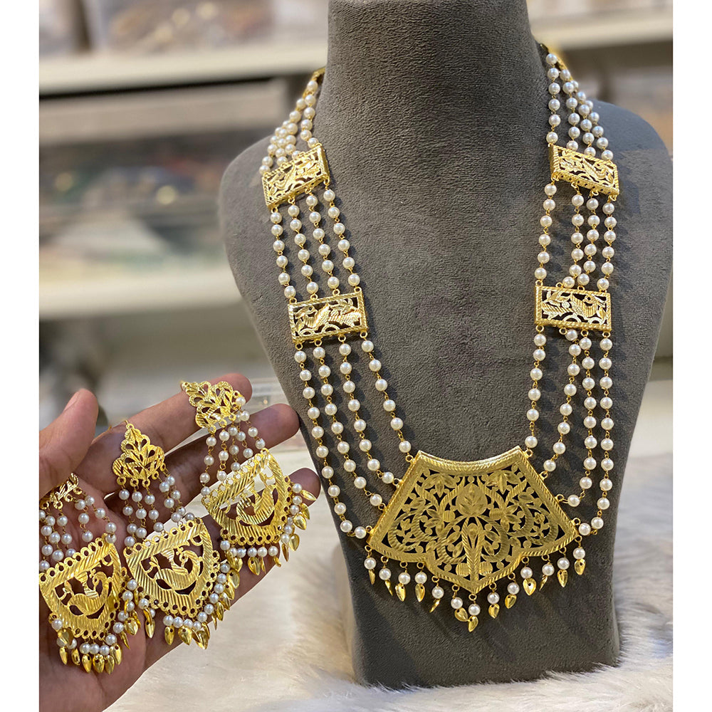 Hira Collection Classic Ethnic Traditional Necklace Set