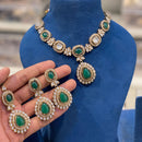 Hira Collections Royal Pota Stone Necklace Set