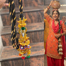 Hira Collections Royal Mirror Designer Latkan Tassel Hair Jewelry