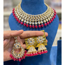 Hira Collections Kundan Stone Pearl And Beads Designer Necklace Set