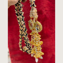 Hira Collections Heavy Mirror And Shell Work Hair Paranda