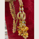 Hira Collections Heavy Mirror And Shell Work Hair Paranda