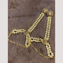 Hira Collections Designer Kundan Stone Hand Harness