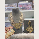 Hira Collections Designer Round Filigree Necklace Set