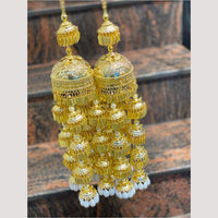 Hira Collections Heavy Look Grand Dulhan Pearl And Shell Kalire