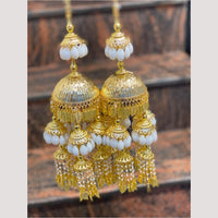 Hira Collections Heavy Look Grand Dulhan Pearl And Shell Kalire