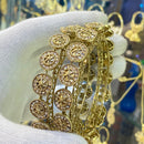 Hira Collections Austrian Stone Bangles Set for Women