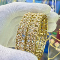 Hira Collections Austrian Stone Bangles Set for Women