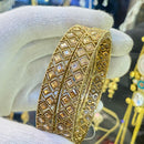 Hira Collections Crystal Stone Bangles Set for Women