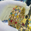 Hira Collections Pota Stone Bangles Set For Women