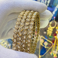 Hira Collections Austrian Stone Bangles Set for Women