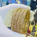 Hira Collections Austrian Stone Bangles Set for Women