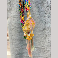 Hira Collections Heavy Mirror Work Hair Paranda