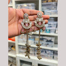 Hira Collections Heritage Polki Kundan Kashmiri Ghungroo Dangler Earrings