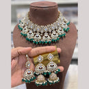 Hira Collections Heritage Polki Kundan And Pearl Meenakari Choker Necklace Set