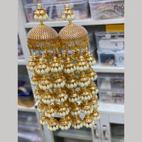 Hira Collections Bridal Shell And Pearl Kalire for Dulhan
