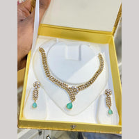 Hira Collections Gorgeous American Daimond Designer Necklace Set