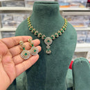 Hira Collections Designer American Daimond Necklace Set