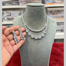 Hira Collections Designer American Daimond Necklace Set
