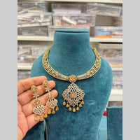 Hira Collections Designer American Daimond Necklace Set