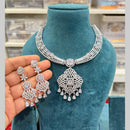 Hira Collections Designer American Daimond Necklace Set