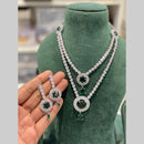 Hira Collections Designer American Daimond Necklace Set