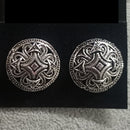 Darshana Jewels oxidised Plated Stud Earrings