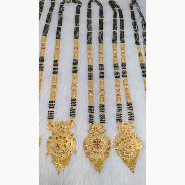 Pari Art Jewellery Forming Gold Mangalsutra (Assorted Design )
