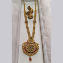 Pari Art Jewellery Forming Pota Stone Long Necklace Set