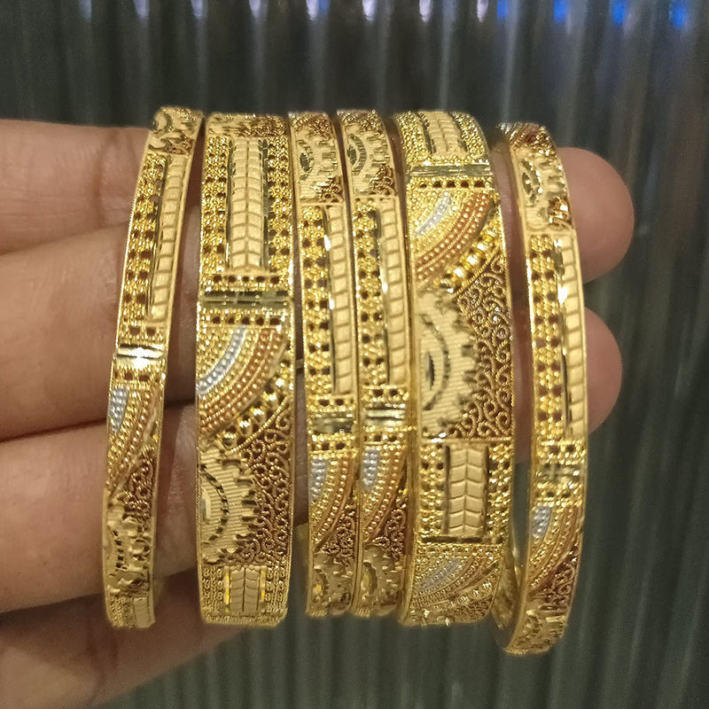 Pari Art Jewellery Forming Gold Bangles Set