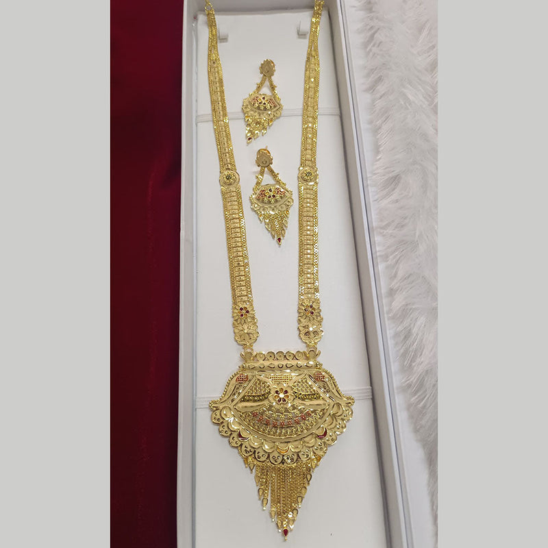 Pari Art Jewellery Forming Long Necklace Set