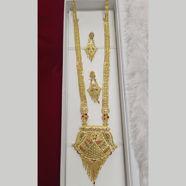 Pari Art Jewellery Forming Long Necklace Set