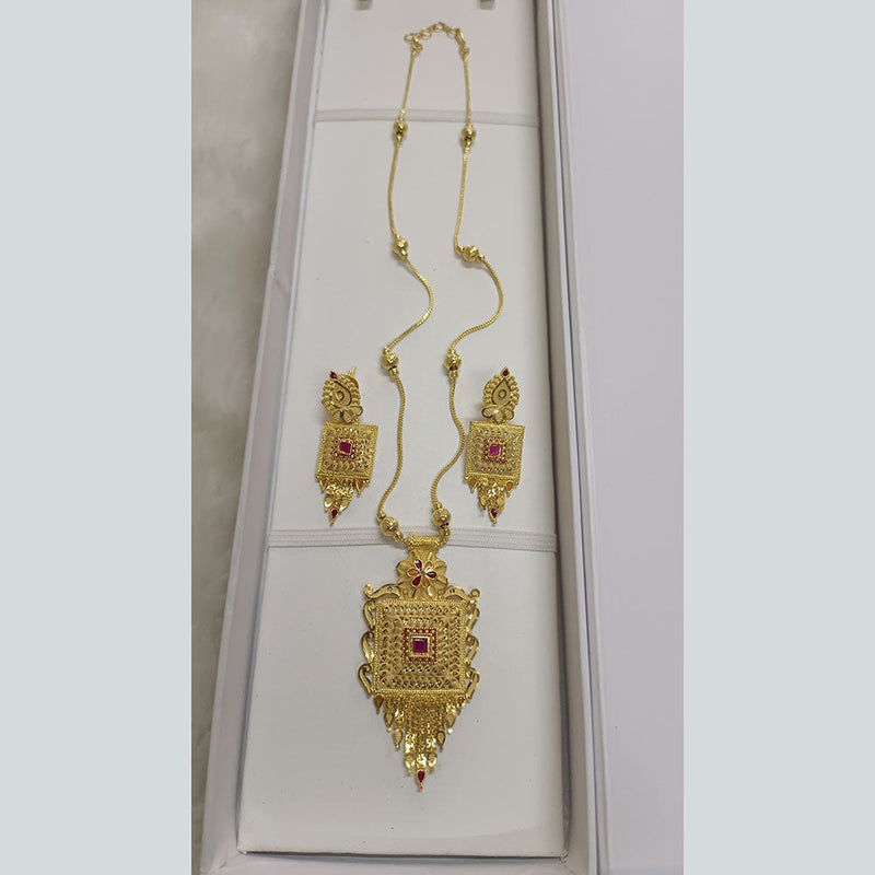 Pari Art Jewellery Forming Long Necklace Set