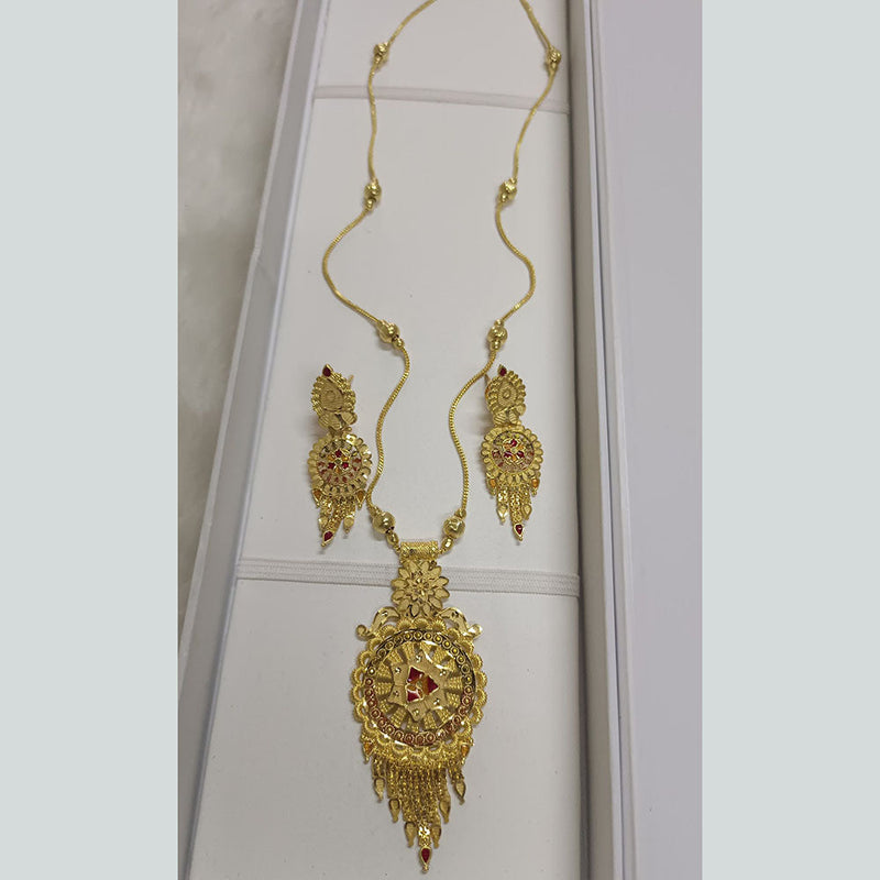 Pari Art Jewellery Forming Long Necklace Set