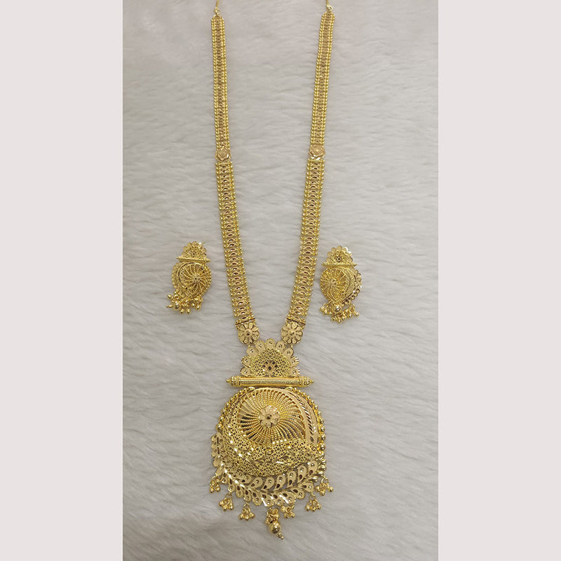 Pari Art Jewellery Forming Gold Plated Necklace Set