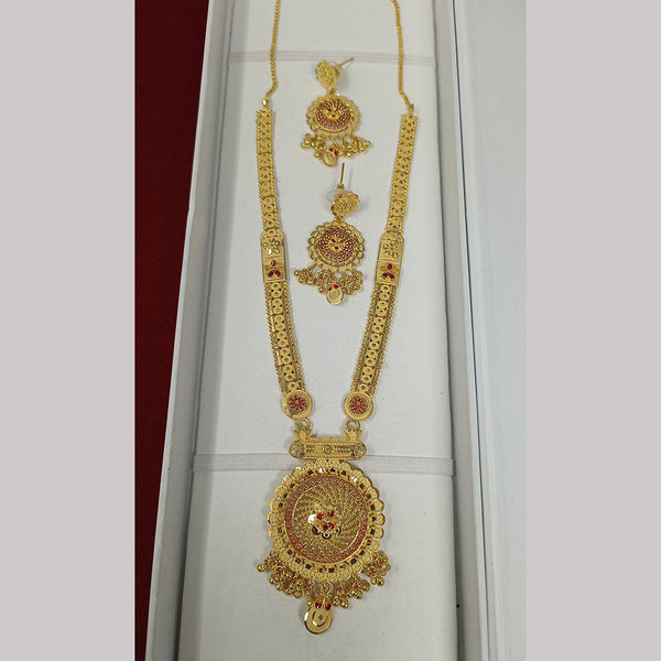 Pari Art Jewellery Forming Long Necklace Set