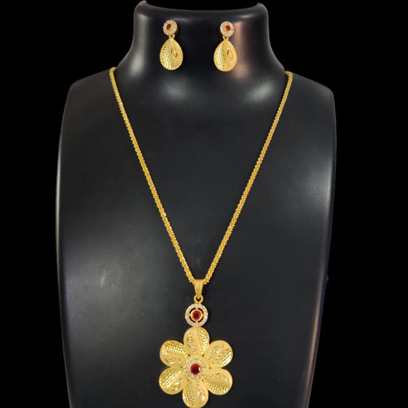 Pari Art Jewellery Forming Chain Pendant Set