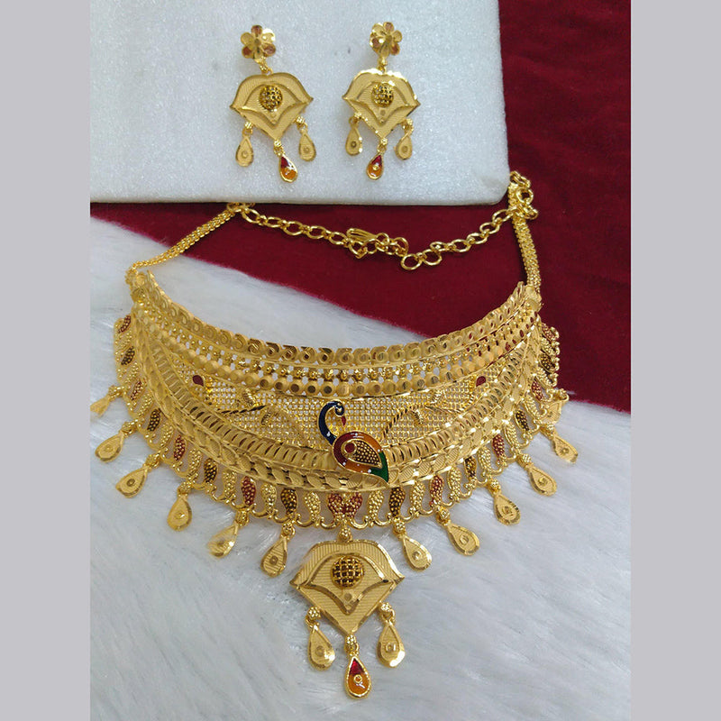 Pari Art Jewellery Forming Choker Necklace Set