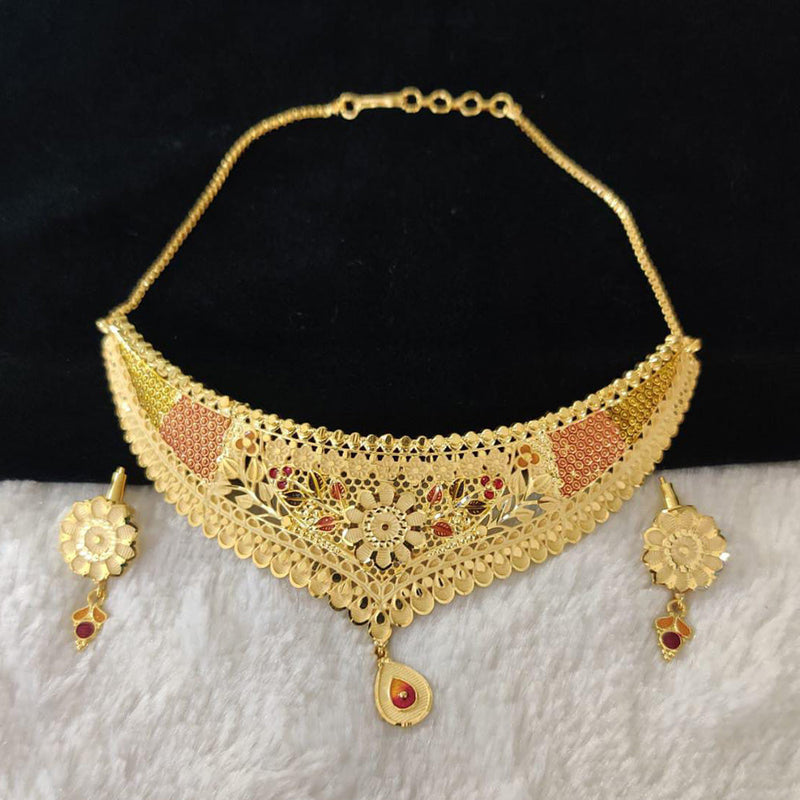 Pari Art Jewellery Forming Choker Necklace Set