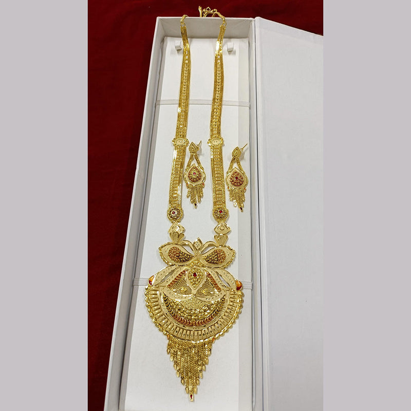 Pari Art Jewellery Forming Long Necklace Set