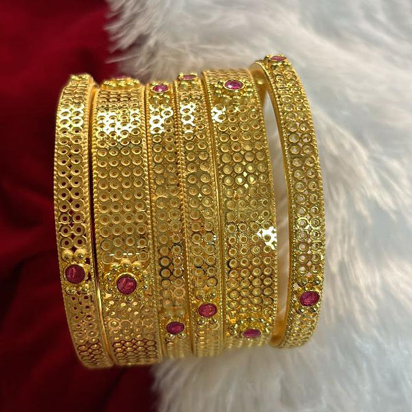 Pari Art Jewellery Forming Gold Bangles Set