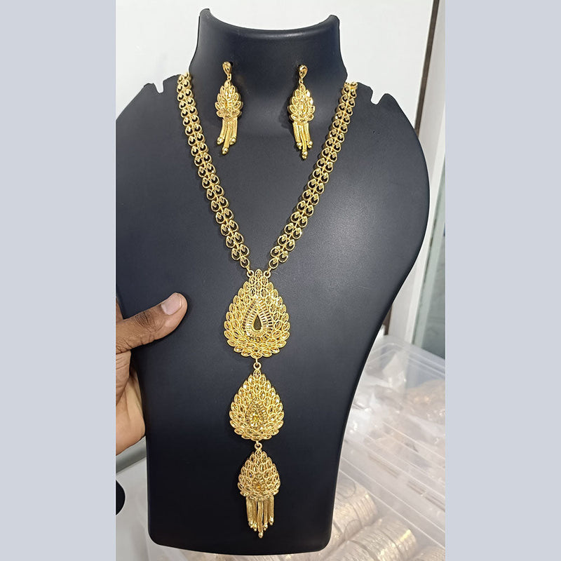 Pari Art Jewellery Forming Long Necklace Set