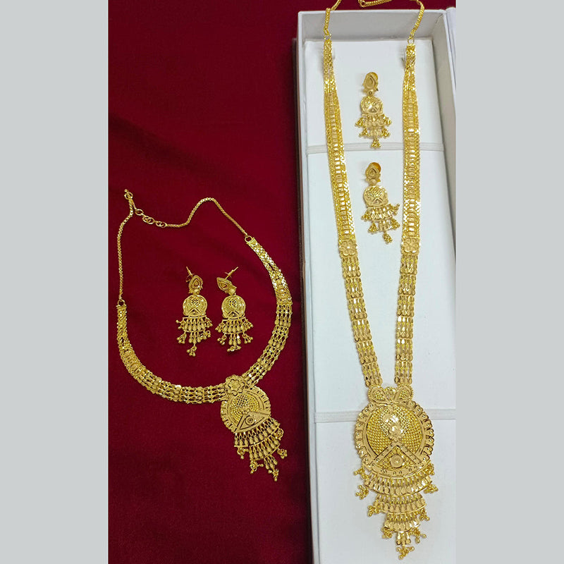 Pari Art Jewellery Forming Double Necklace Set